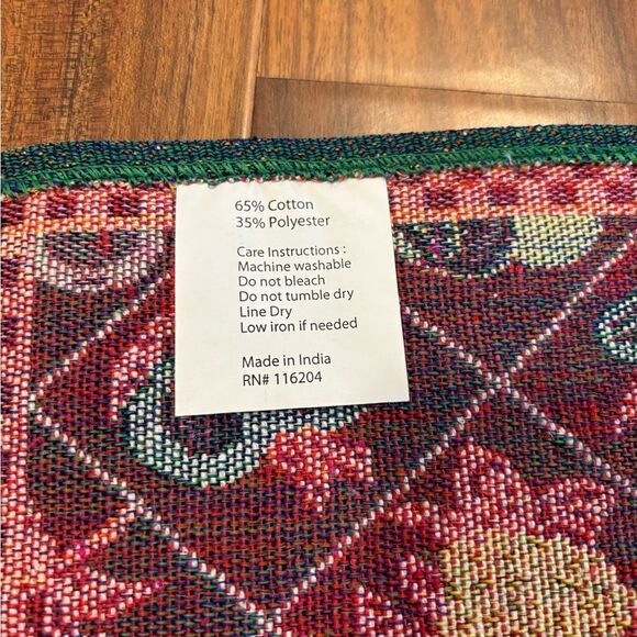 Set of 4 Fruit Mosaic Vintage Placemats - Picture 6 of 6